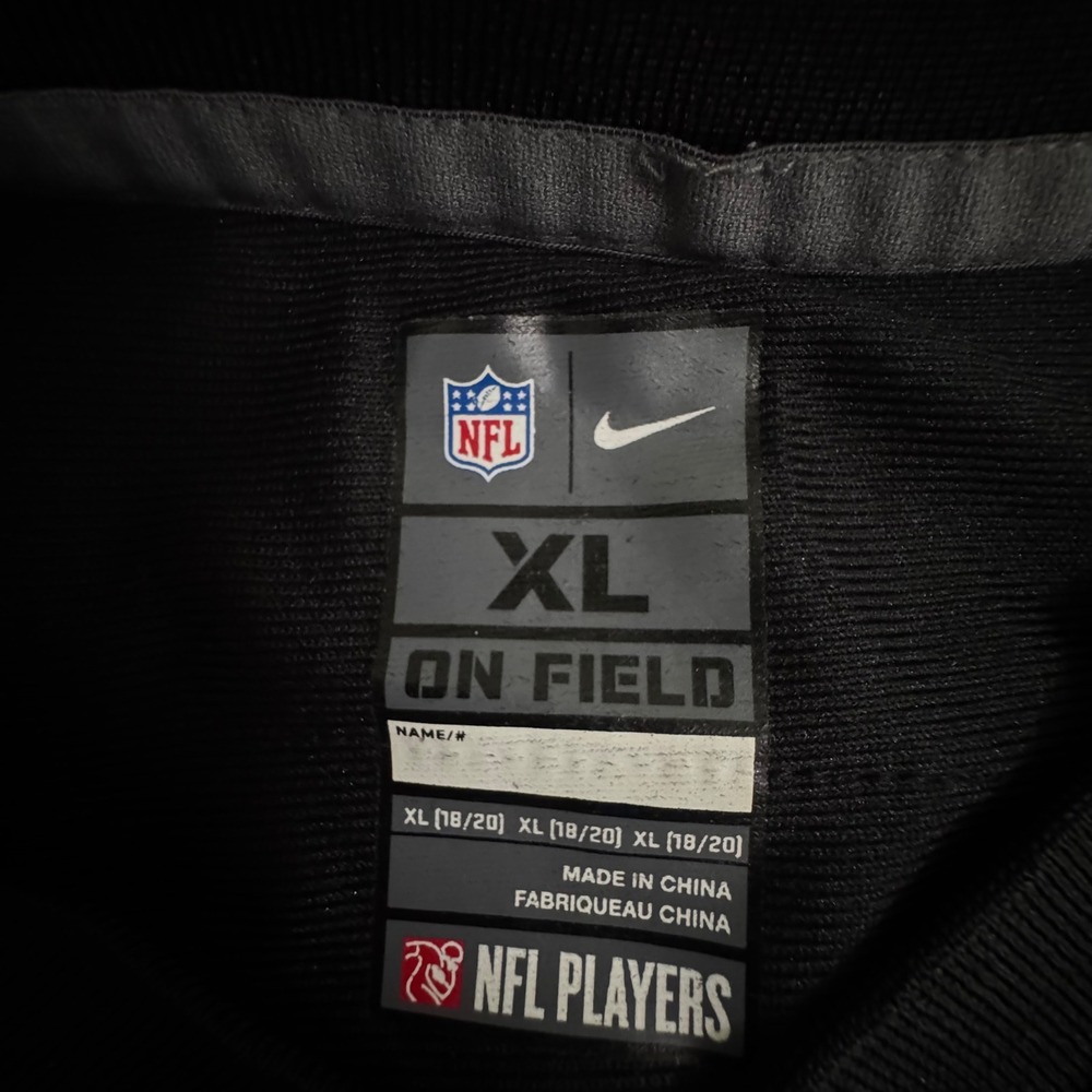 Nike NFL Pittsburgh Steelers LaMarr Woodley 56 Jersey Youth XL Black Football - Picture 5 of 7